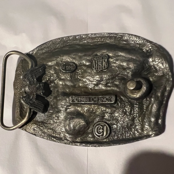 RARE Korean War Vet Belt Buckle - Picture 2 of 2